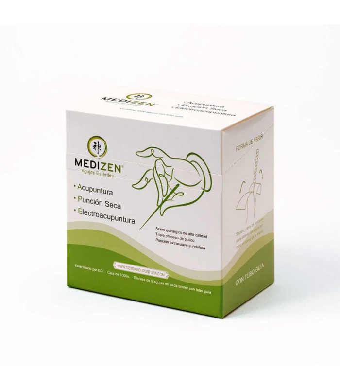 Agujas acupuntura MEDIZEN (caja de 1000 uds)