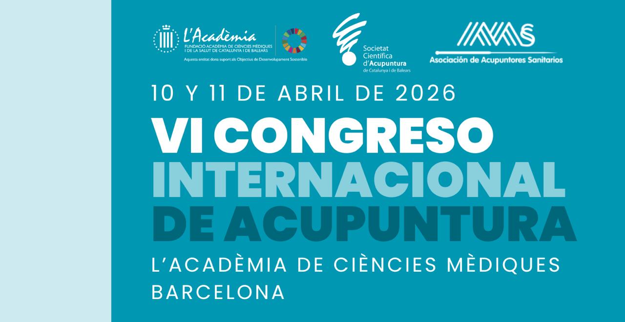 Save the date! VI Congreso Internacional de Acupuntura Save the date! VI Congreso Internacional de Acupuntura