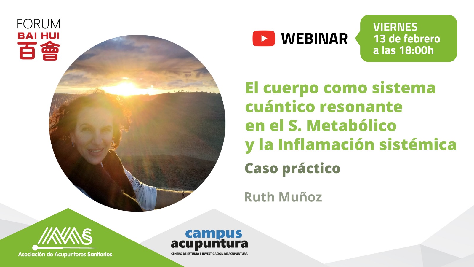 Webinar – El cuerpo como sistema cuántico resonante en el sistema metabólico y la inflamacion sistémica. Caso práctico