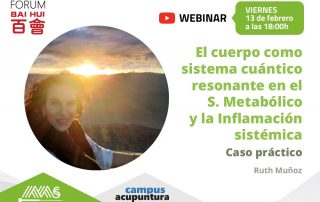 Webinar – El cuerpo como sistema cuántico resonante en el sistema metabólico y la inflamación sistémica. Caso práctico