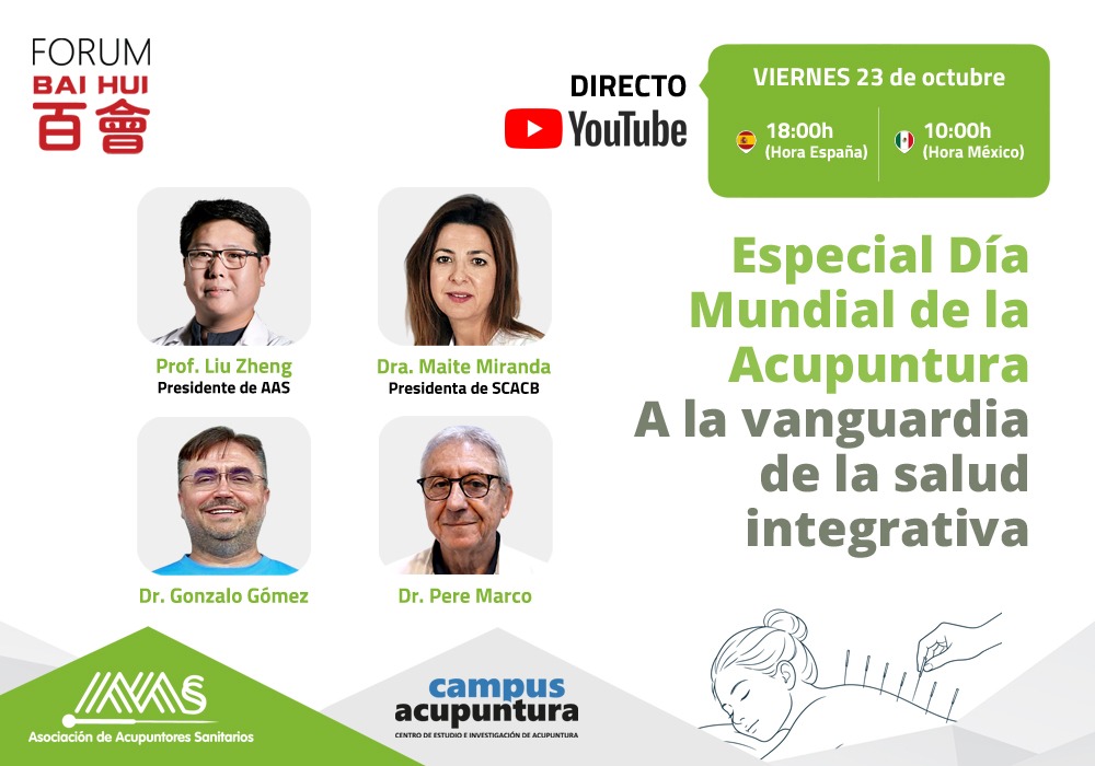 Webinar Forum BaiHui Día Mundial de Acupuntura