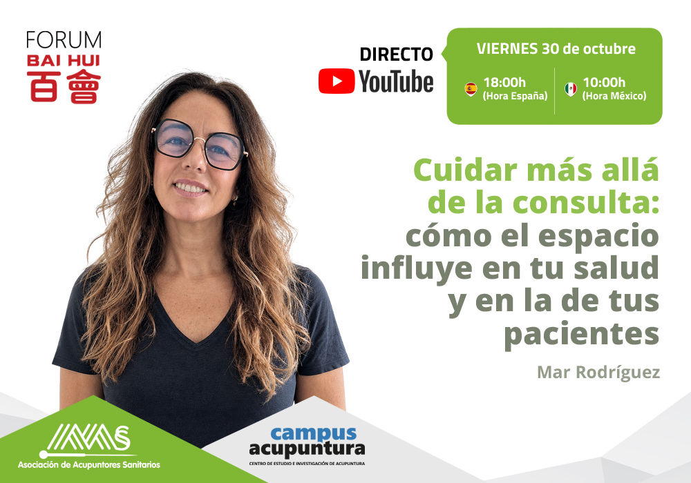 Webinar - Cuidar más allá de la consulta: cómo el Feng Shui del espacio influye en tu salud y en la de tus pacientes
